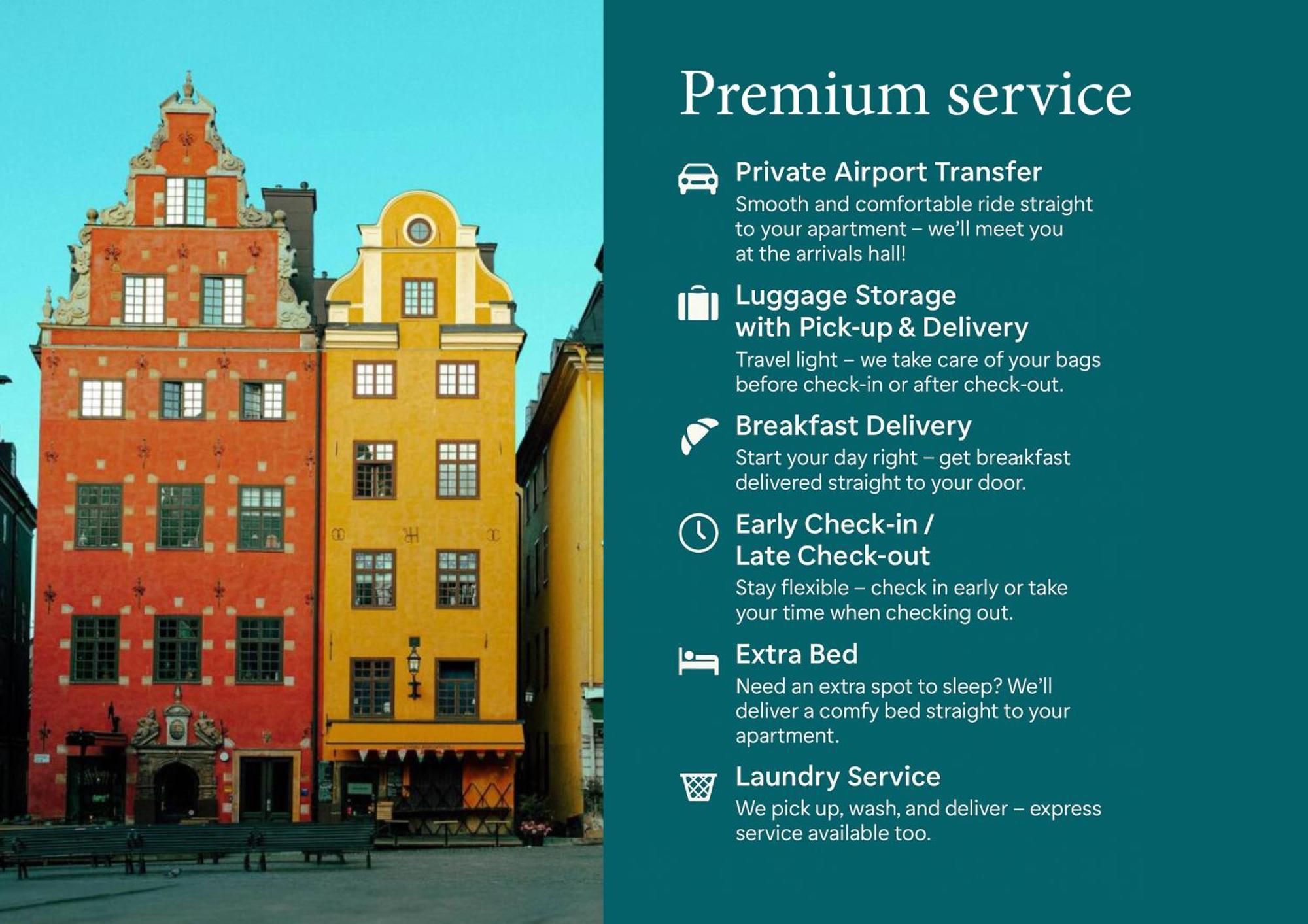 Laegenhet Med Fantastiskt Laege Leilighet Stockholm Eksteriør bilde